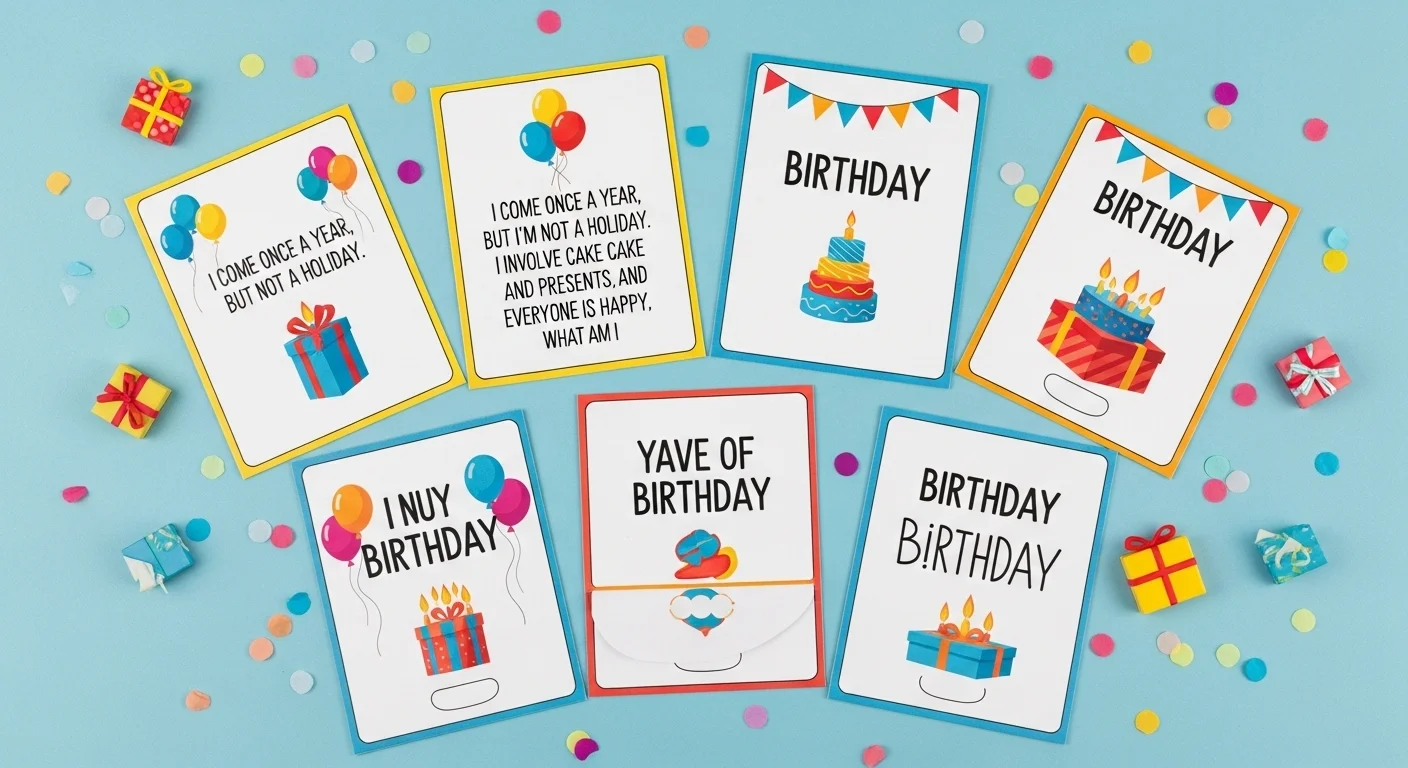 Classic Birthday Riddles