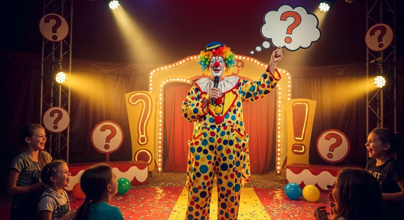 Classic Circus Clown Riddles