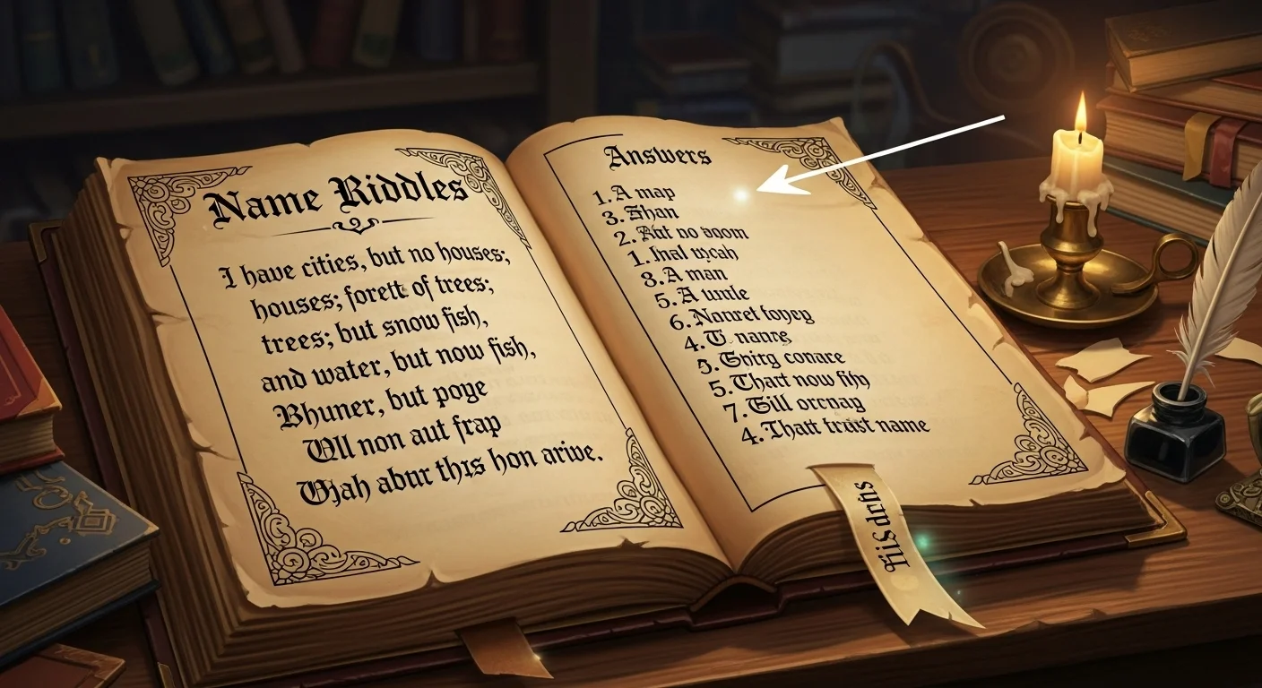 Classic & Clever Name Riddles
