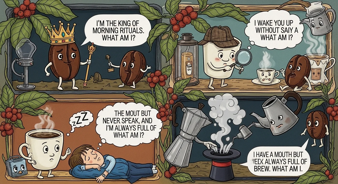 Classic Coffee Riddles