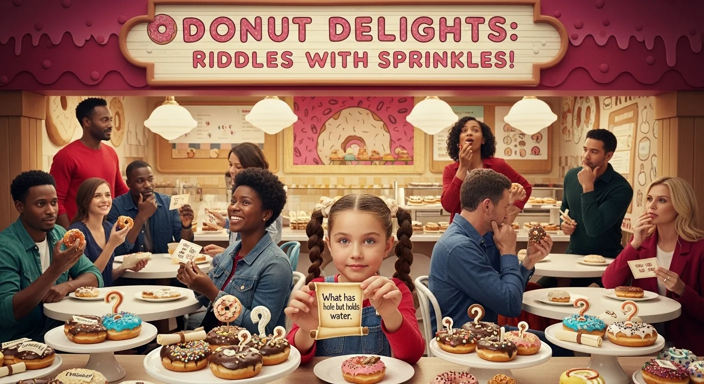 Classic Donut Riddles