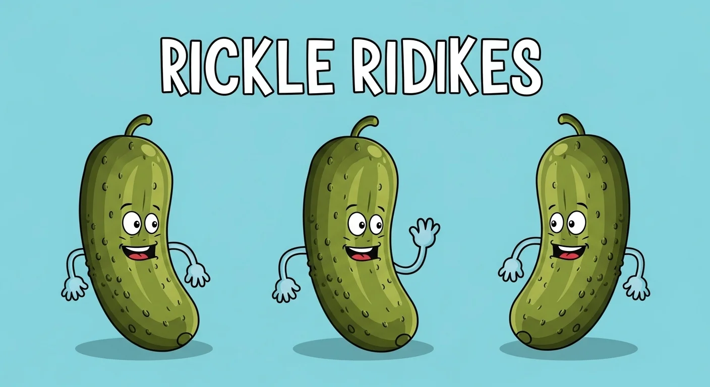Classic Pickle Riddles