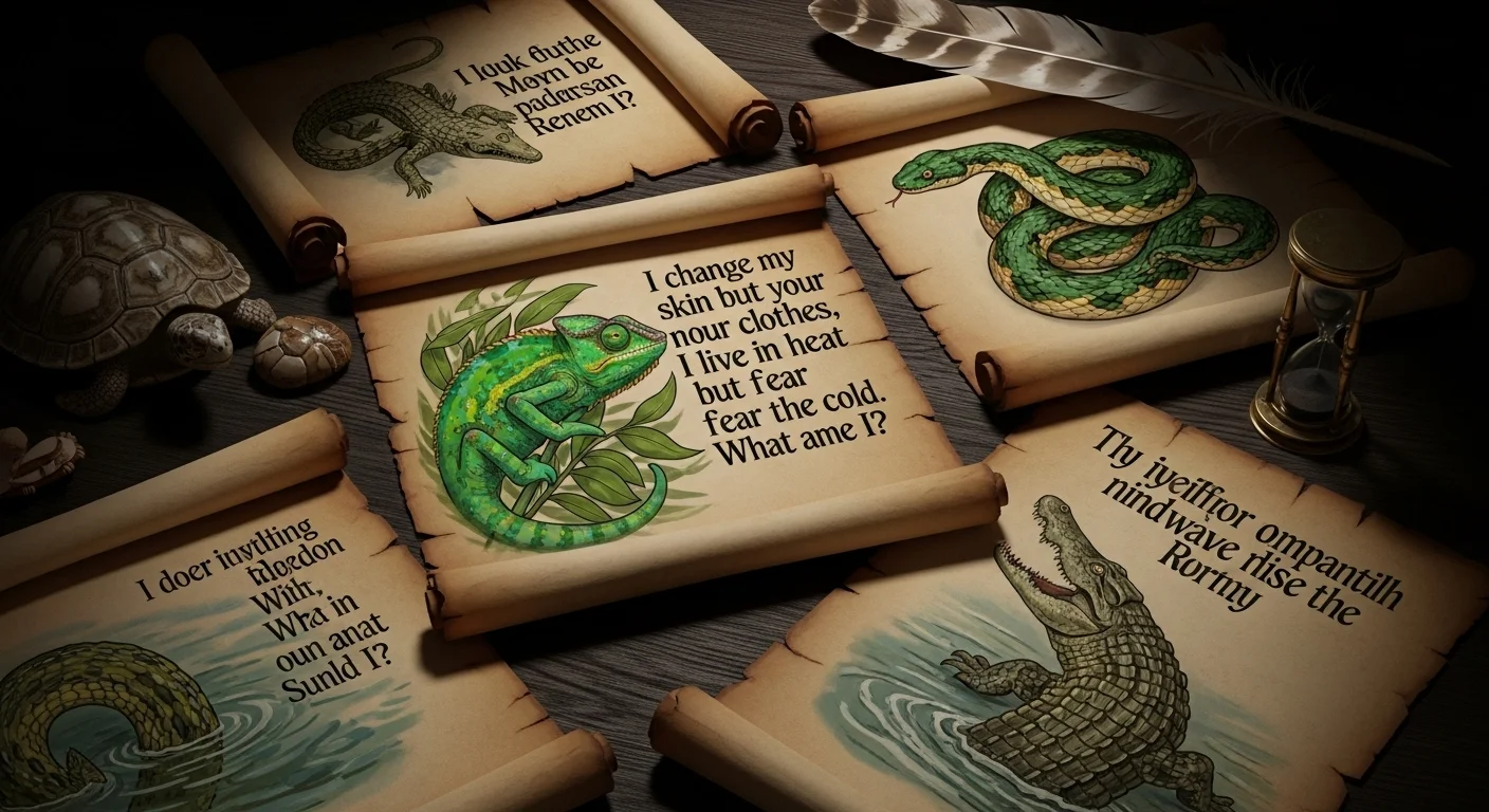 Classic Reptile Riddles