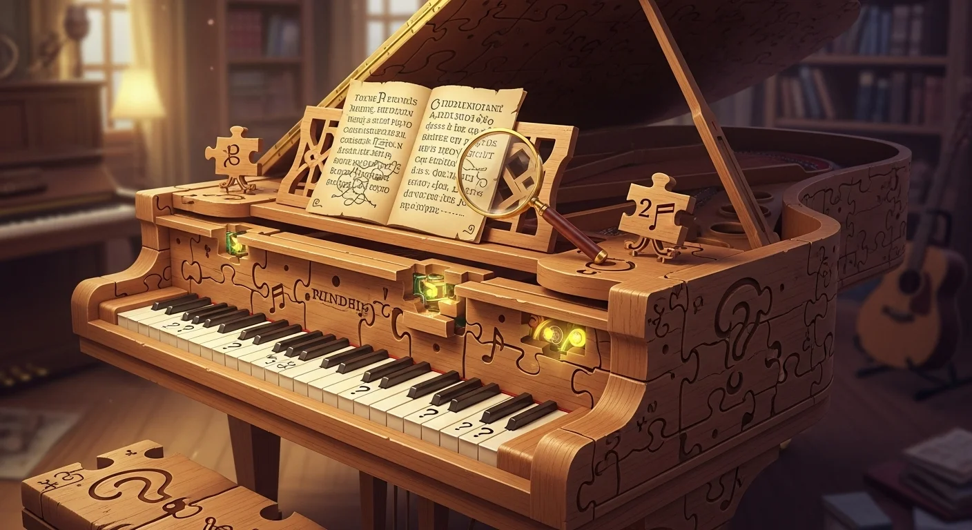 Piano Keys & Notes Riddles