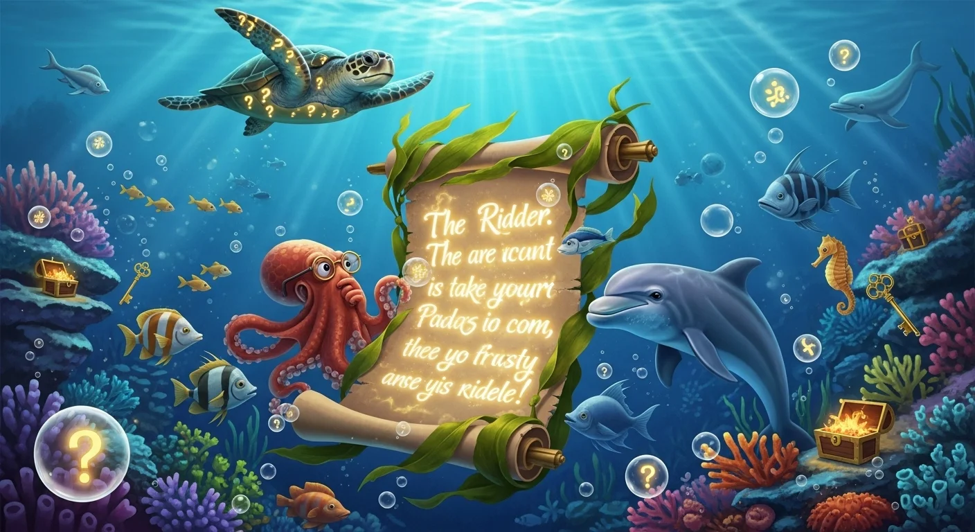 aquarium riddles