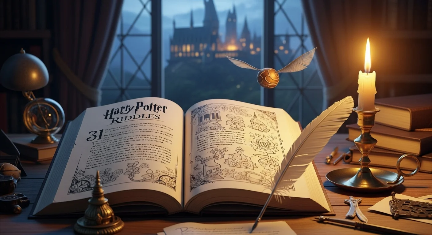 harry potter riddles