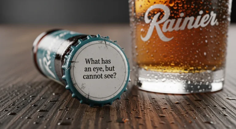 rainier bottle cap riddles