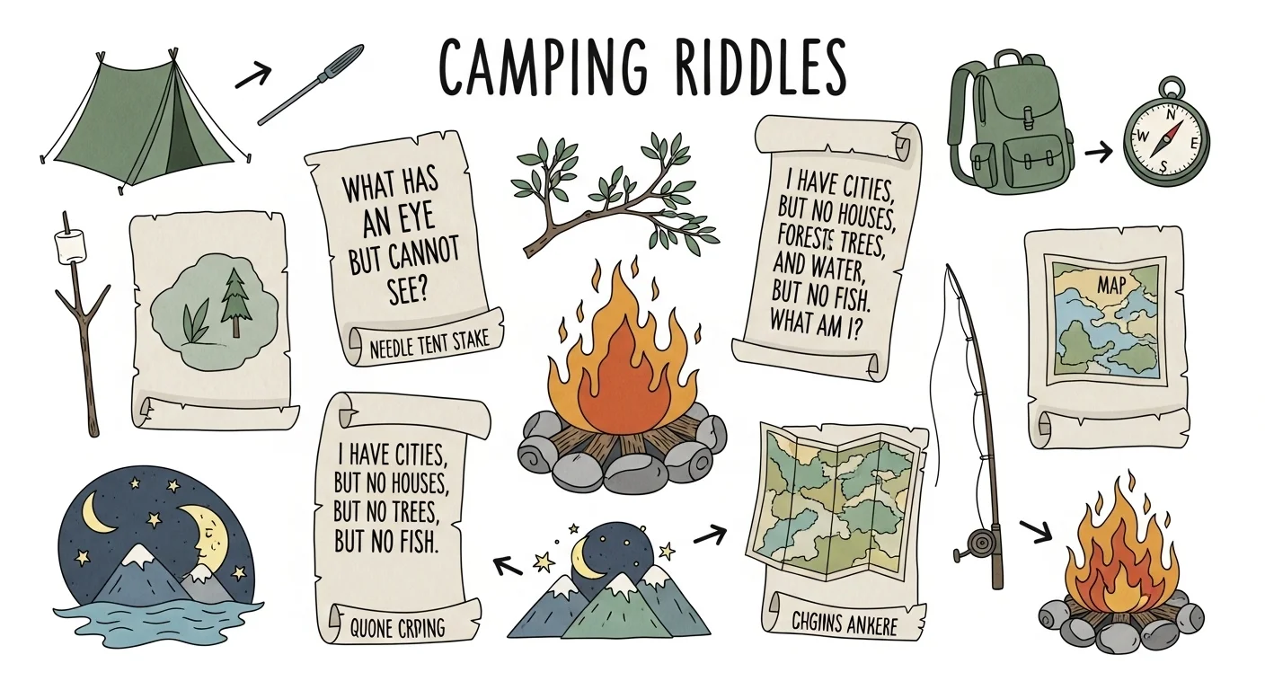 Camping Gear Riddles