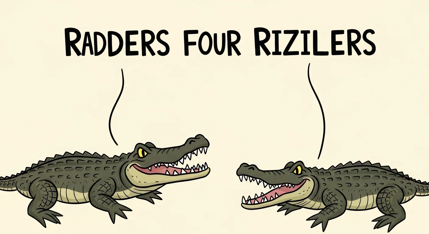 Classic Alligator Riddles