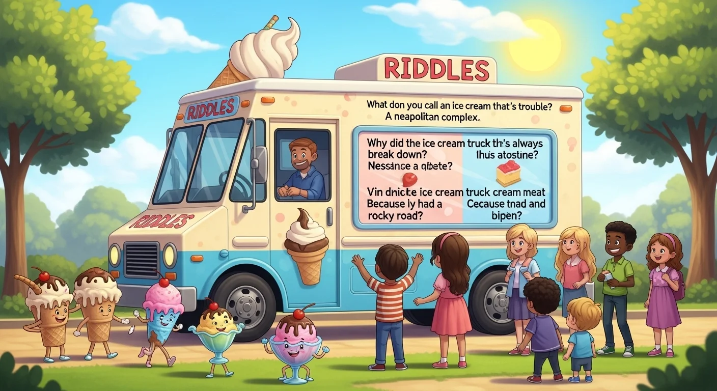 Classic Ice Cream Riddles