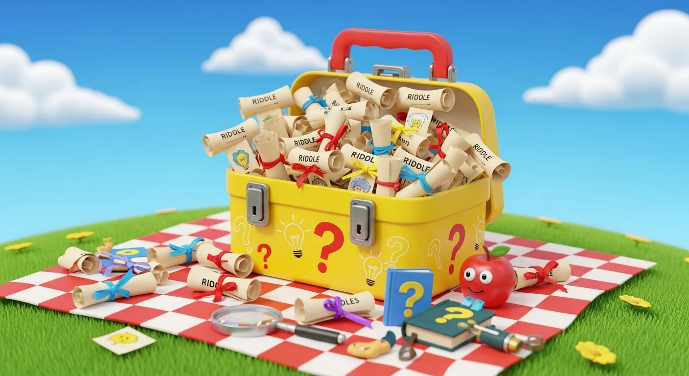 Classic Lunch Box Food Riddles