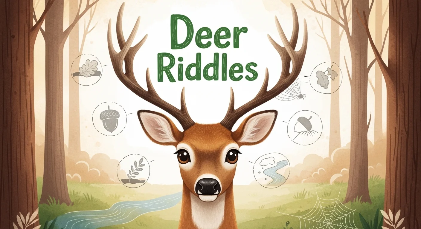 Deer Riddles About Nature