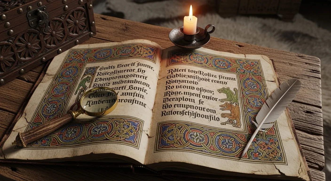 Anglo Saxon Riddles with Answers