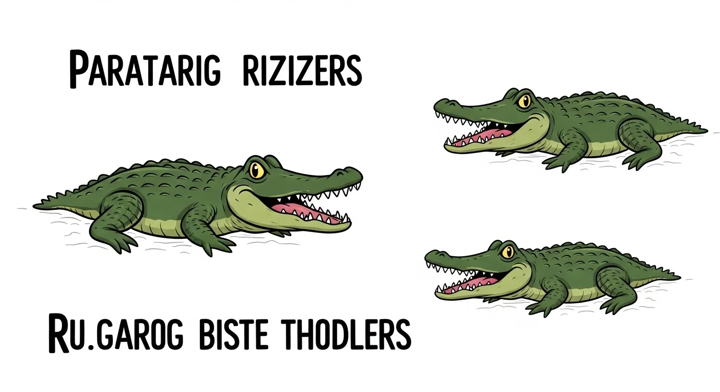 Clever Wordplay Alligator Riddles