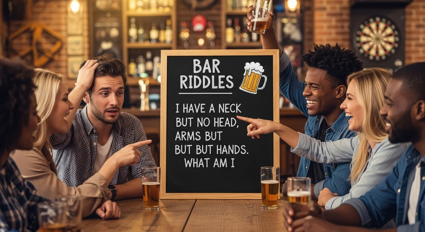 Clever Wordplay Bar Riddles