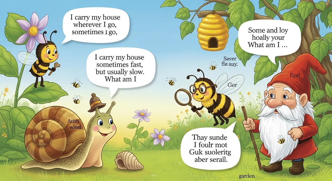 Garden Riddles for Treasure Hunt