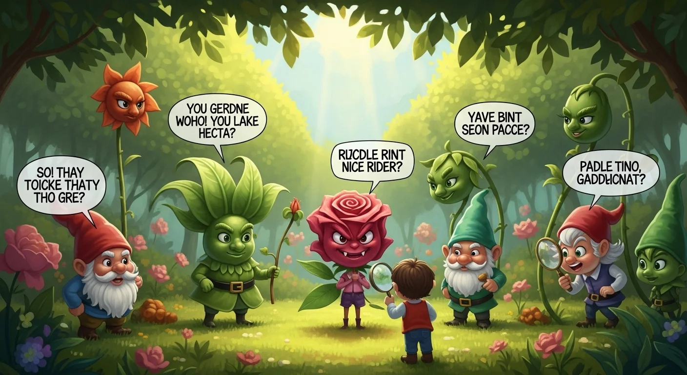 Garden Riddles with Answers