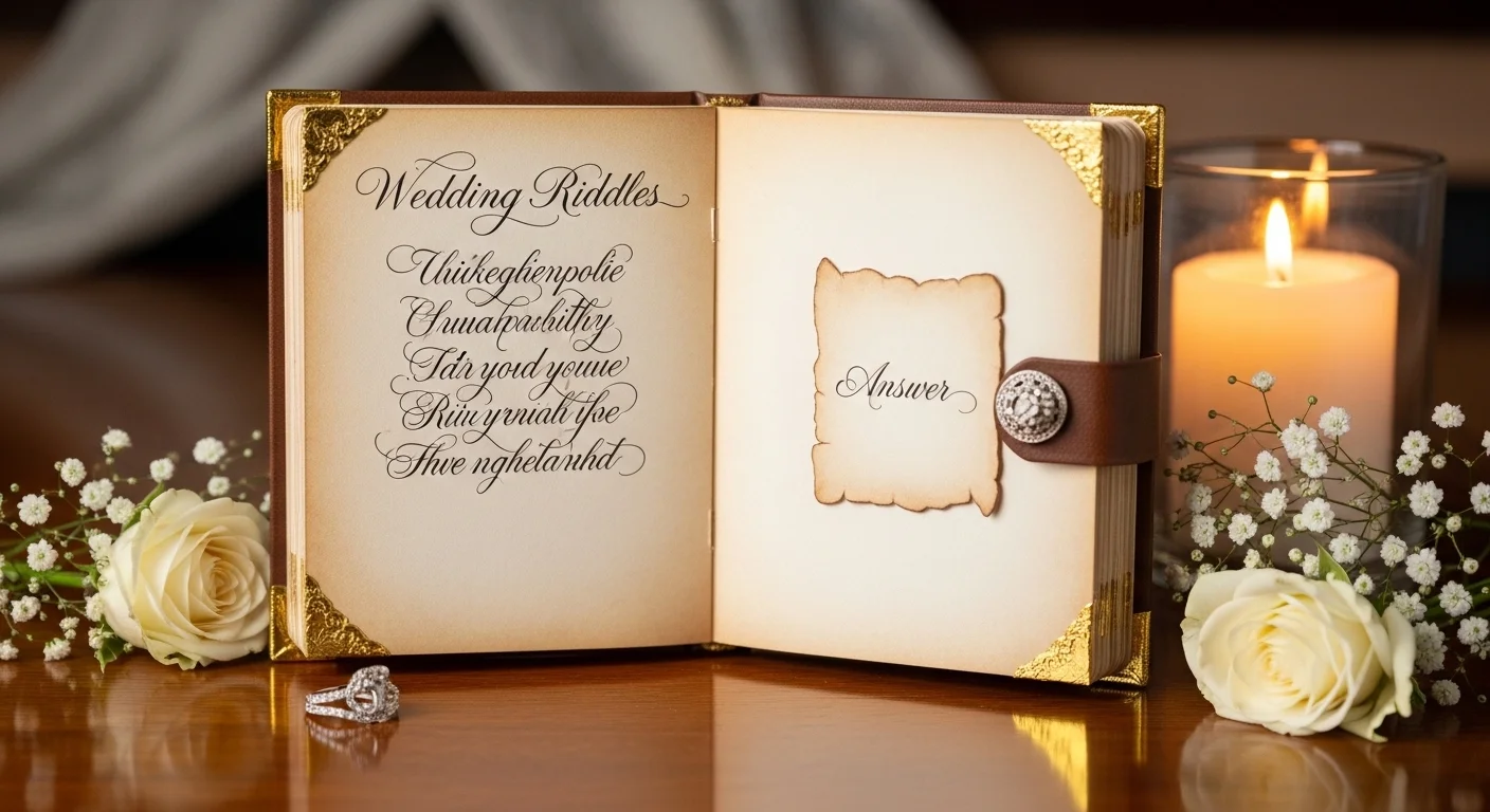 Modern Wedding Riddles
