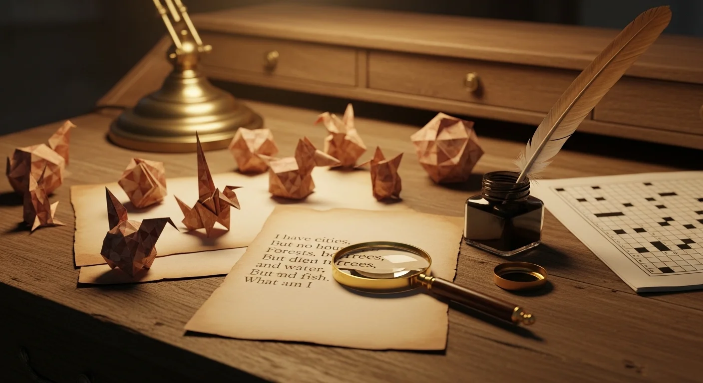 Paper Riddles for Adults