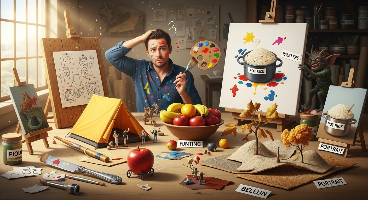 Riddles About Paintings