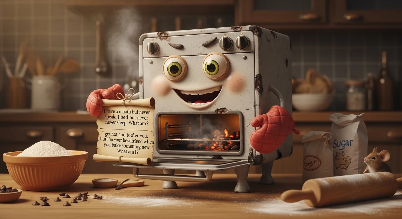 Scavenger Hunt Riddle for Oven