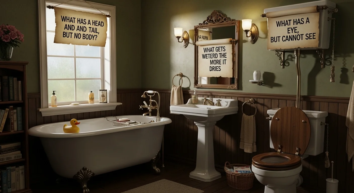 Tricky Riddle for Toilet