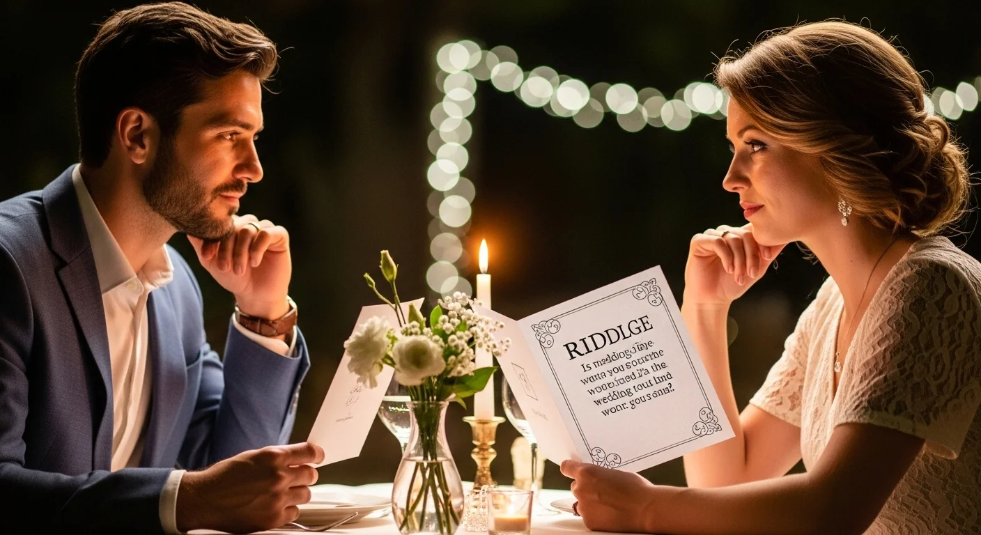 Wedding Riddles Funny