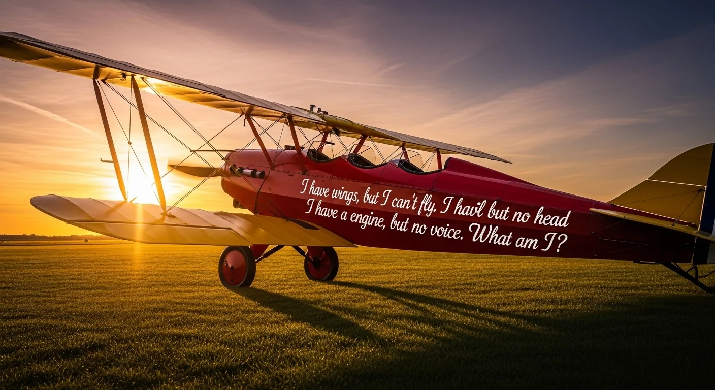 Airplane riddles with answers