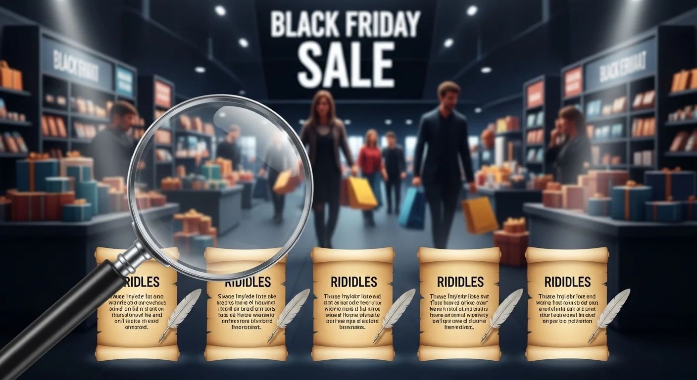 Black Friday riddles with answers