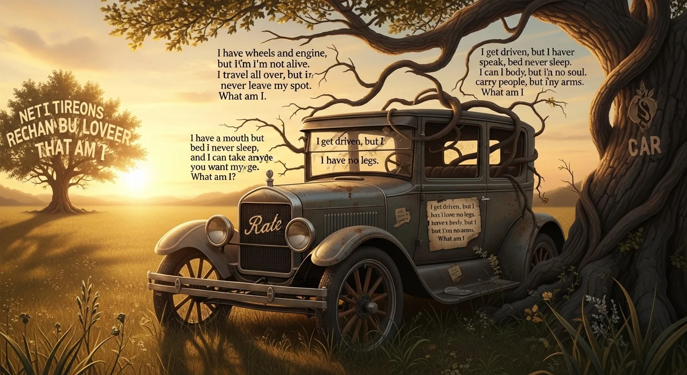 Car riddles for adults with answers