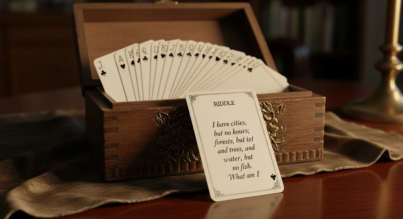 Card riddles with answers