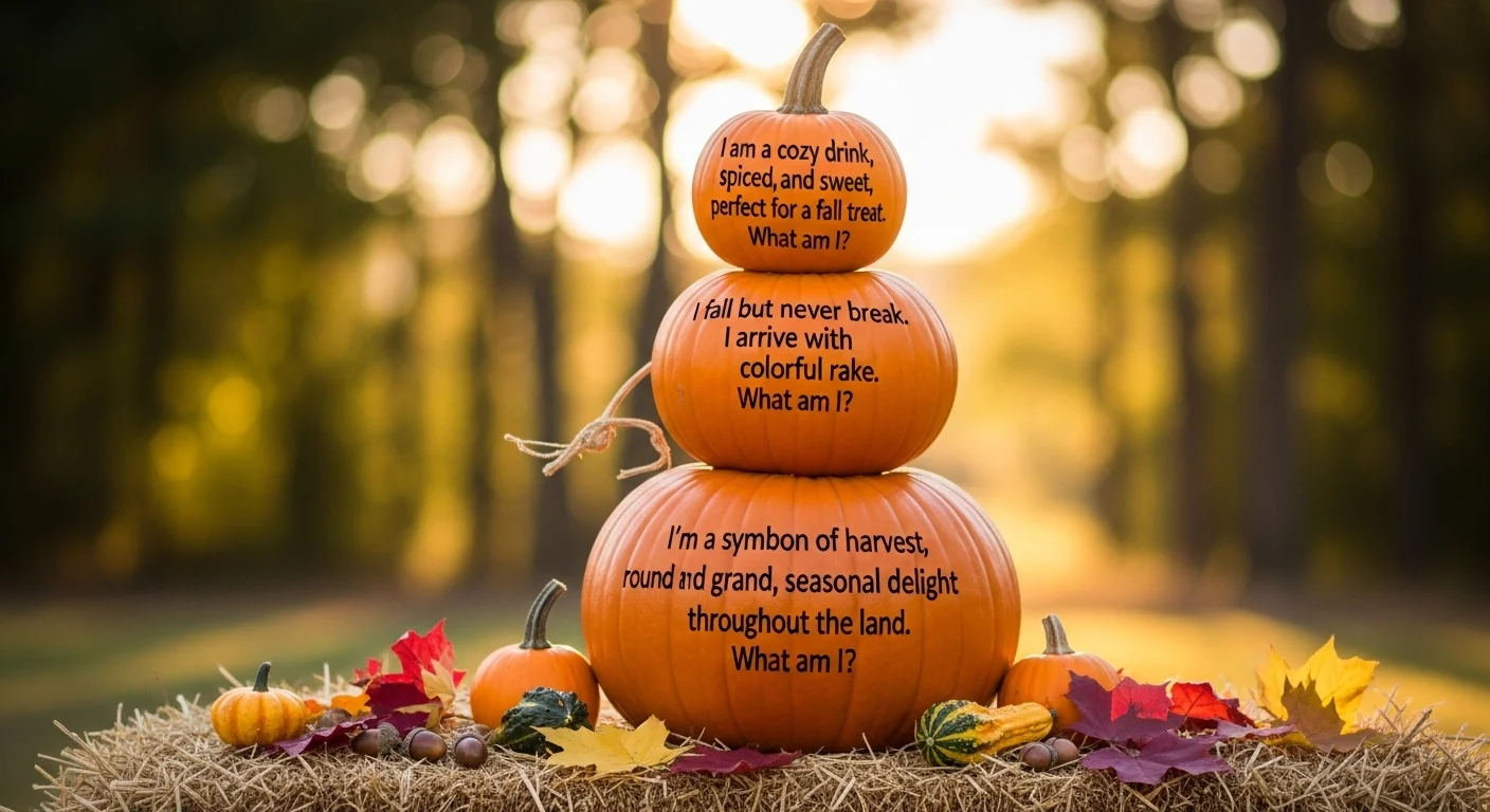 Clever fall riddles with answers