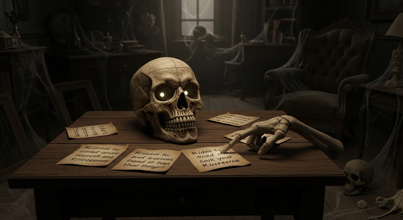 Creepy riddles with answers