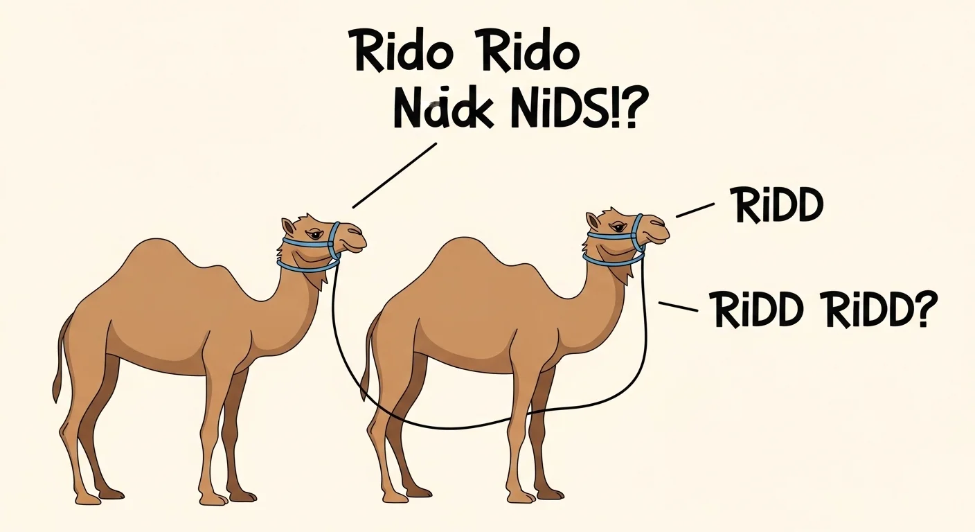 Educational & Clever Camel Riddles