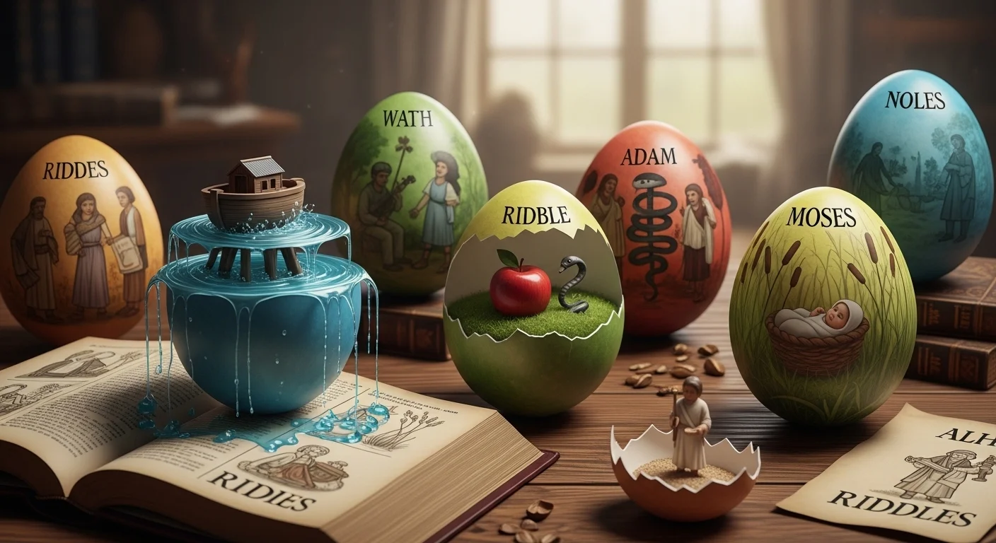 Egg riddles with answers