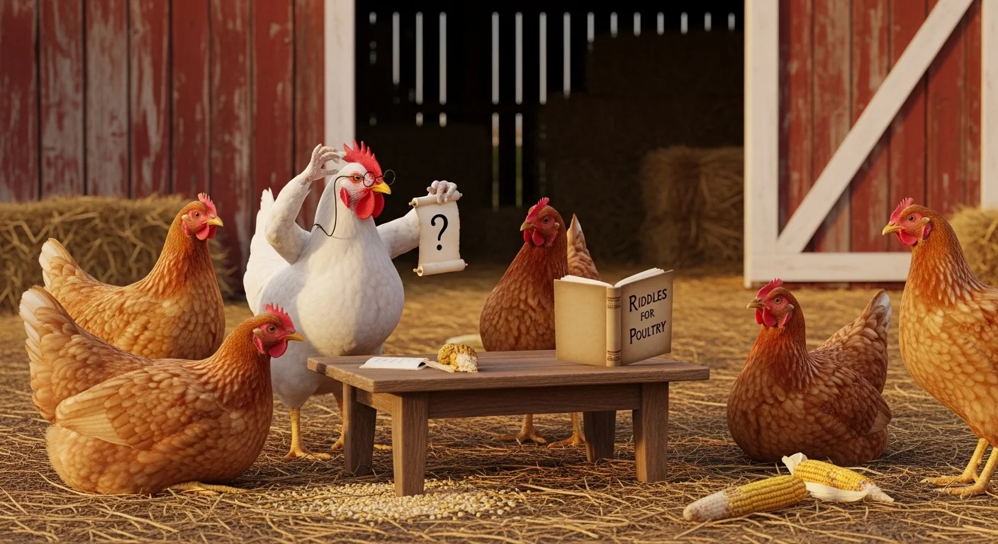 Farm & Nature Chicken Riddles