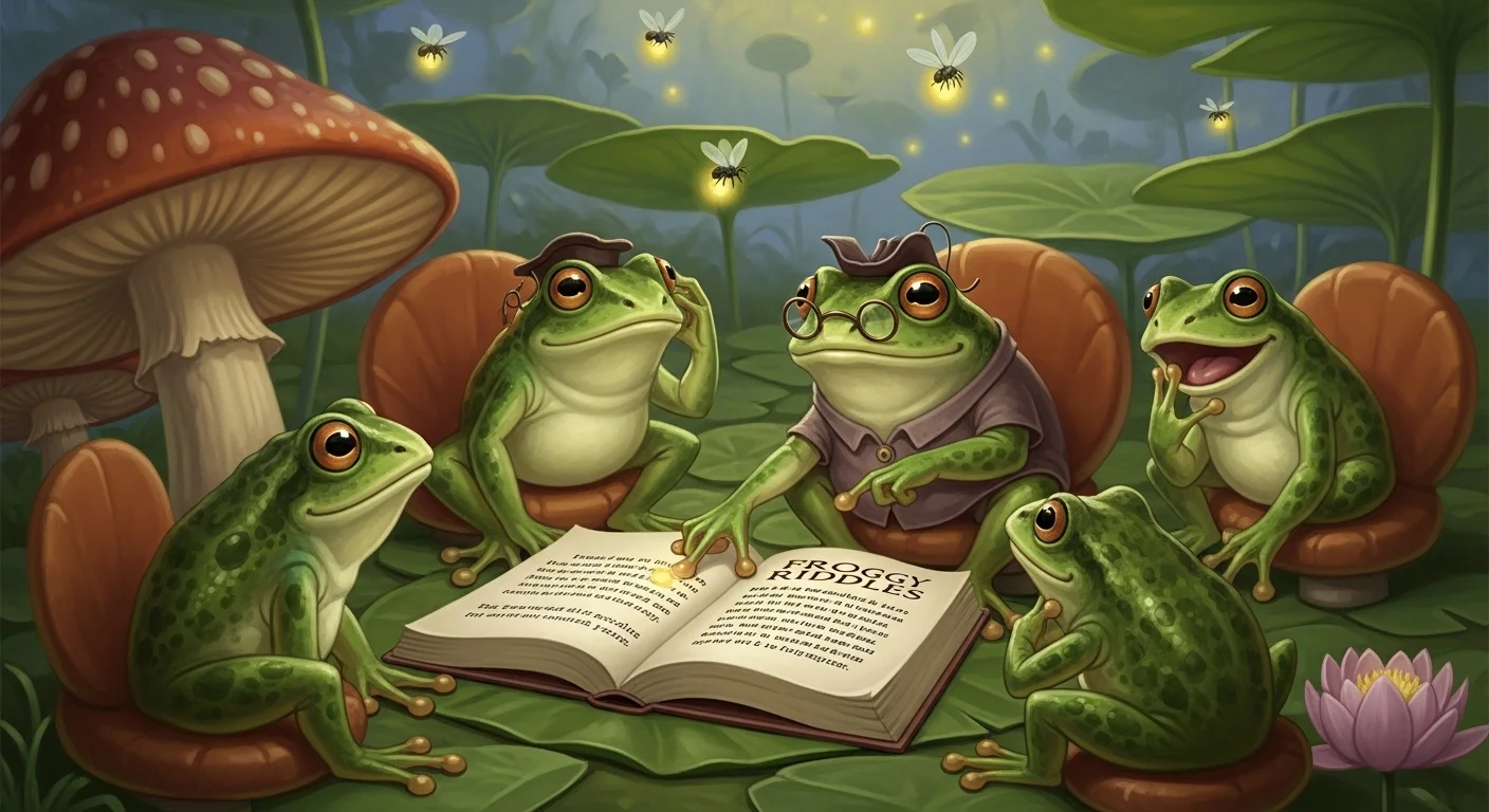 Frog riddles with answers