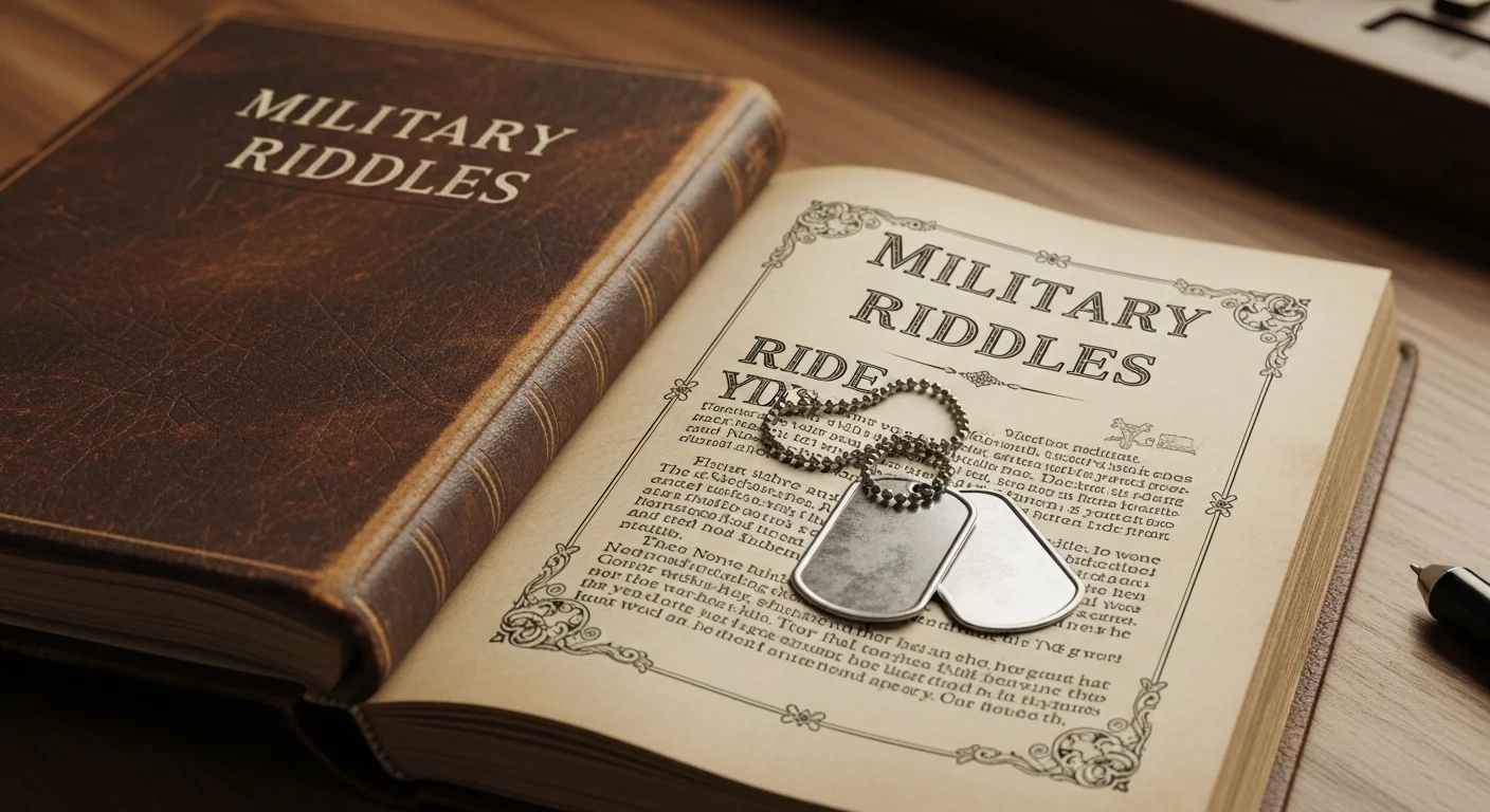 Fun & Educational Military Riddles