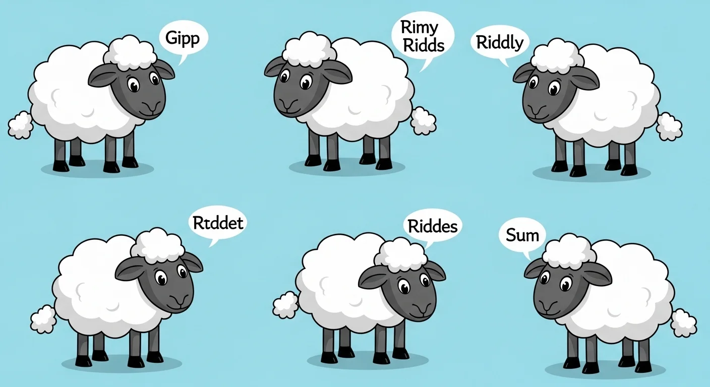Fun & Playful Sheep Riddles