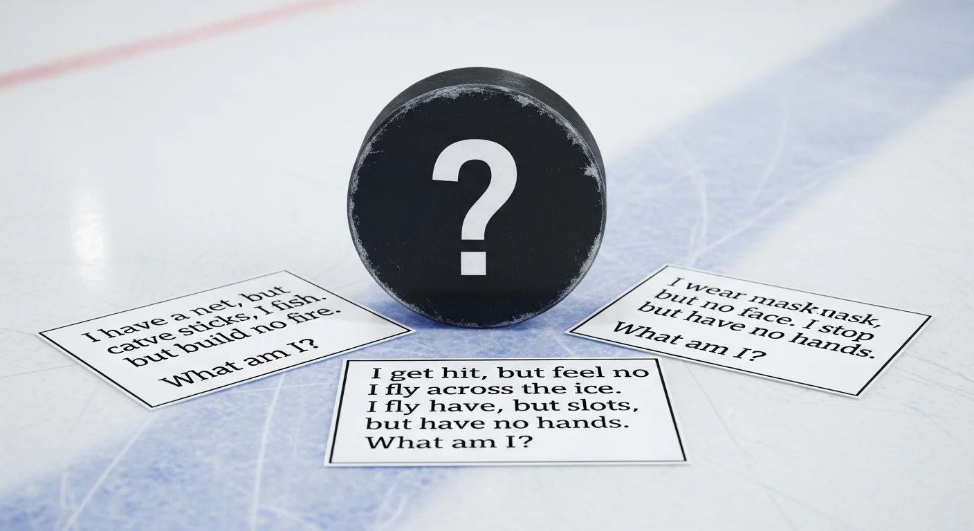 Fun & Social Hockey Riddles