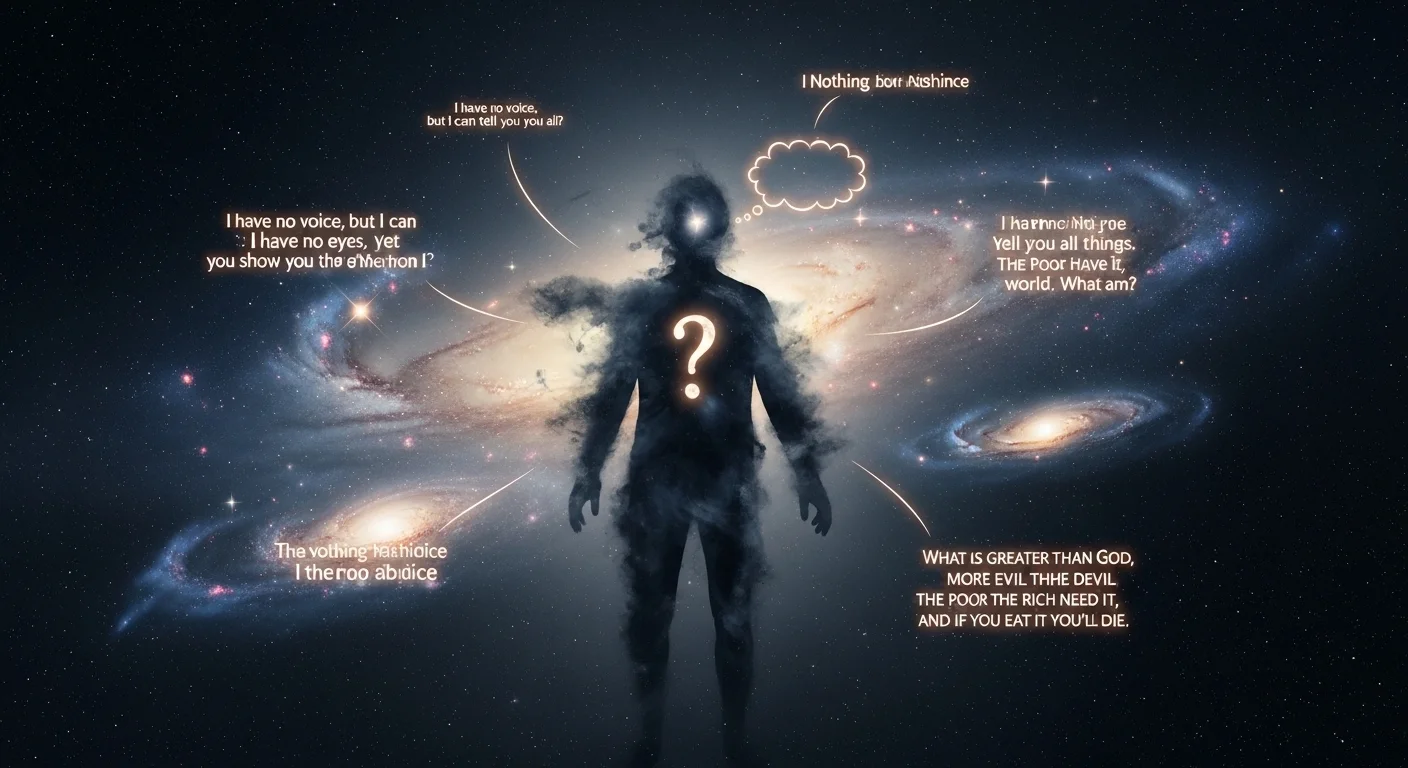 Funny riddles about nothing