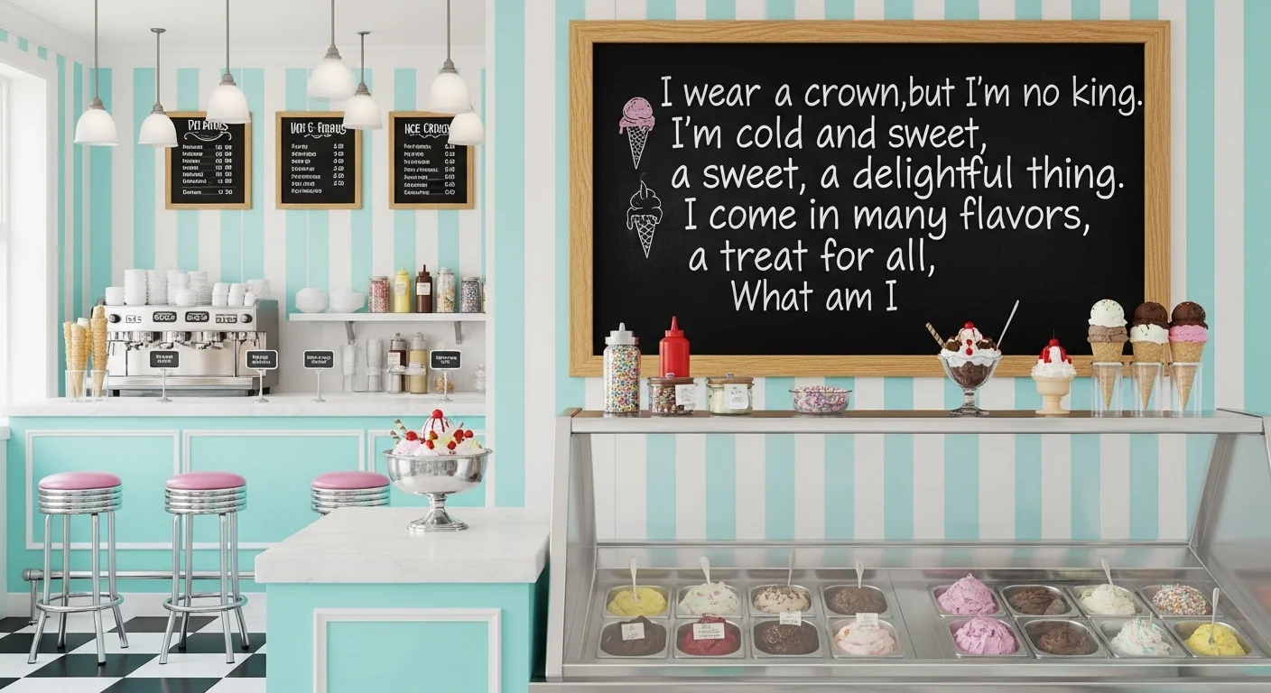Ice cream riddles with answers