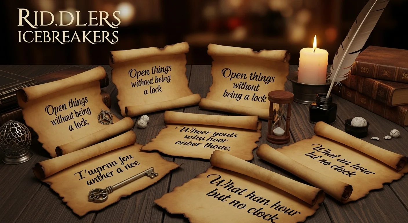 Icebreaker riddles with answers