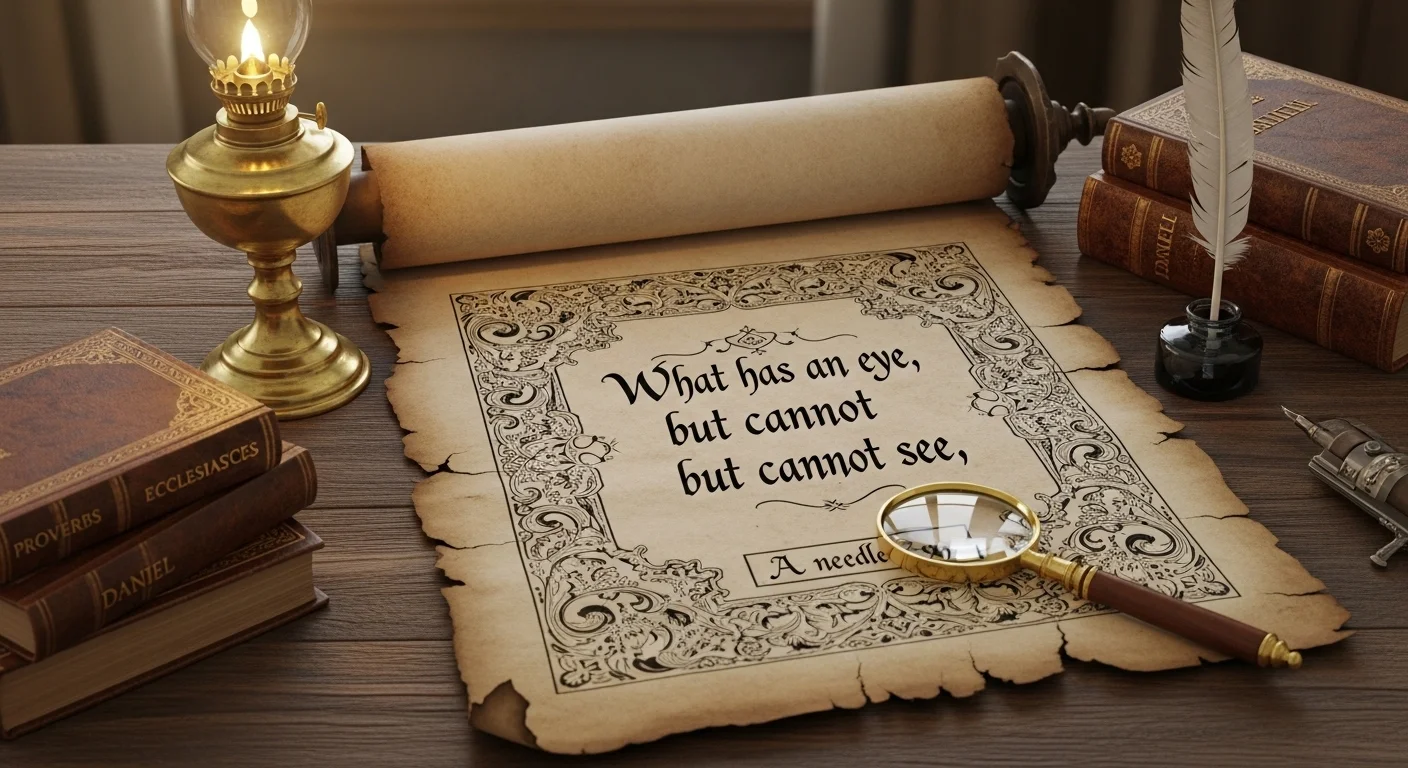 Lessons & Moral Bible Riddles