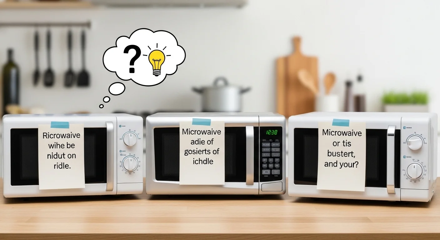 Microwave riddles with answers