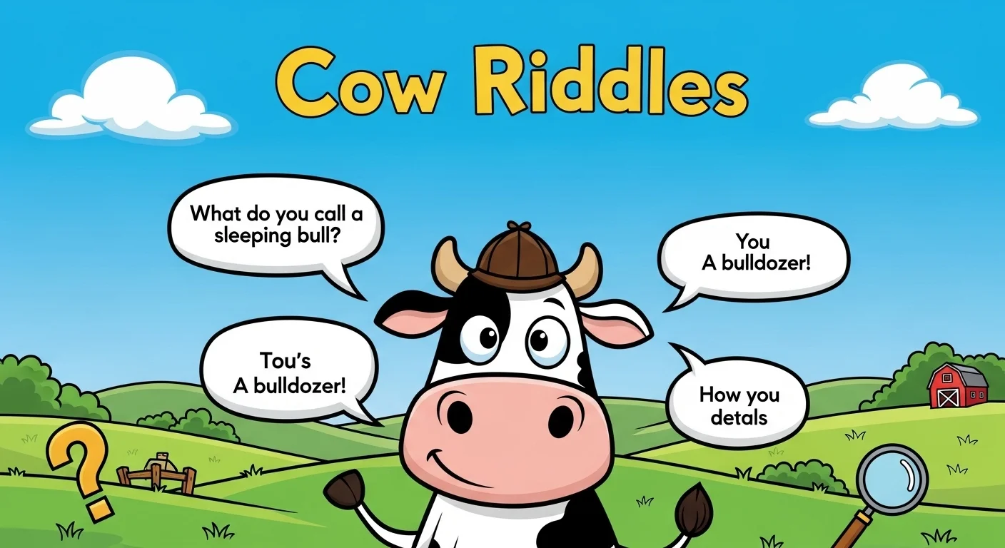 Modern and Trending Cow Riddles