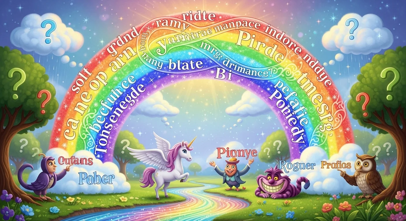 Rainbow riddles with answers