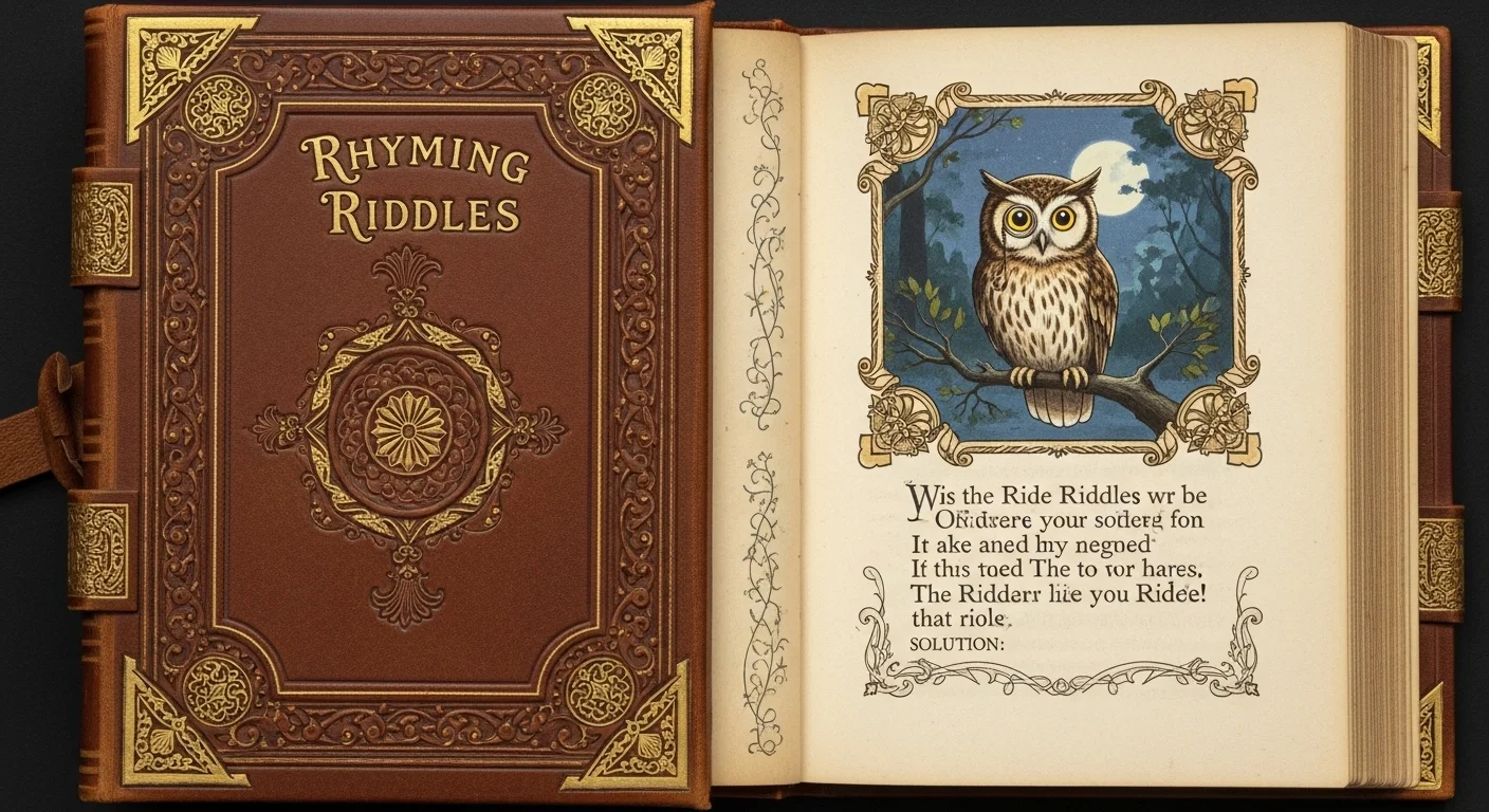 Rhyming riddles for kids