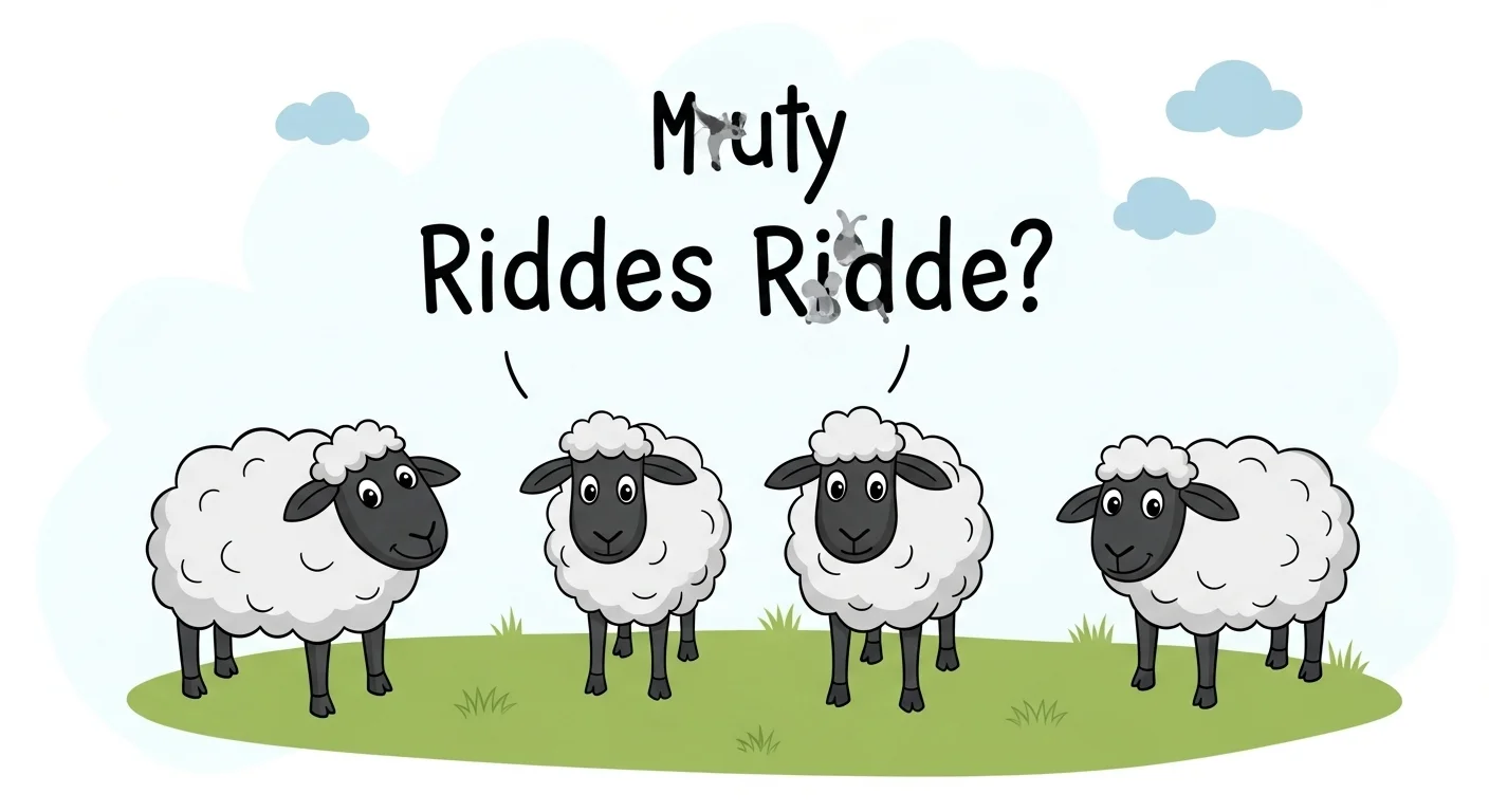 Sheep riddles with answers 