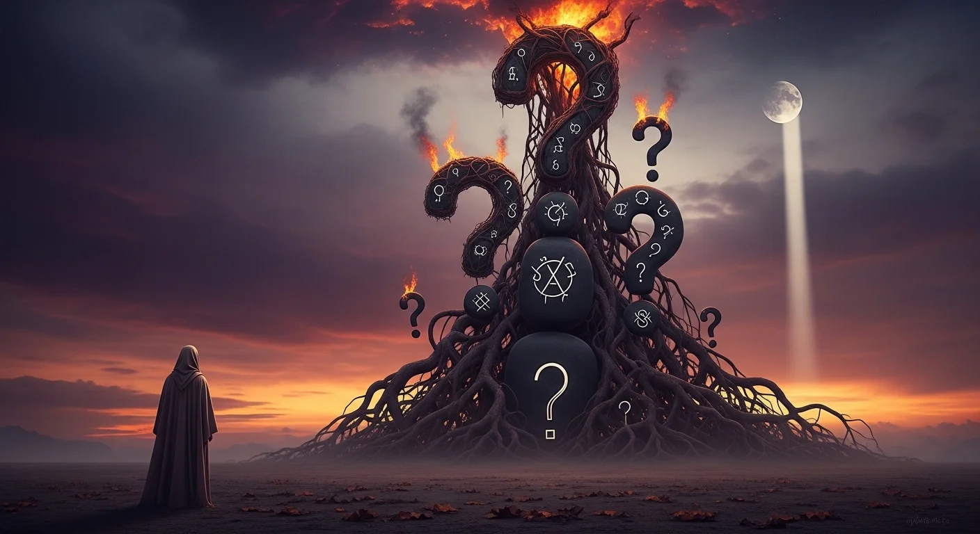 Silence riddles with answers